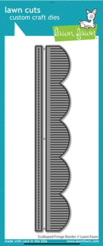SCALLOPED FRINGE BORDER