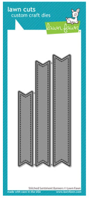 STITCHED SENTIMENT BANNERS