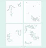 HOLIDAY SPRIGS STENCIL