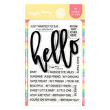 OVERSIZED HELLO