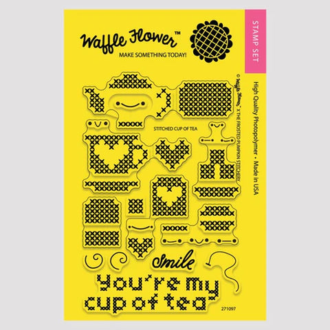 STITCHED CUP OF TEA