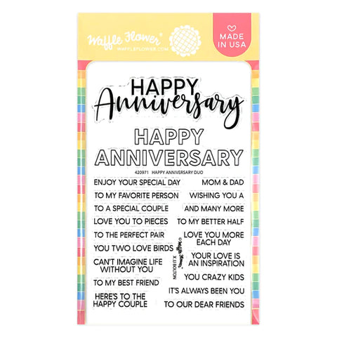 HAPPY ANNIVERSARY DUO