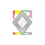 RADIATING DIAMOND FRAME