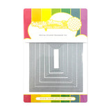 NESTING STITCHED RECTANGLES
