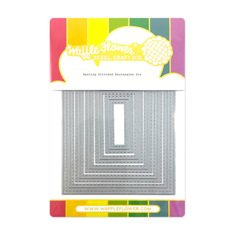 NESTING STITCHED RECTANGLES