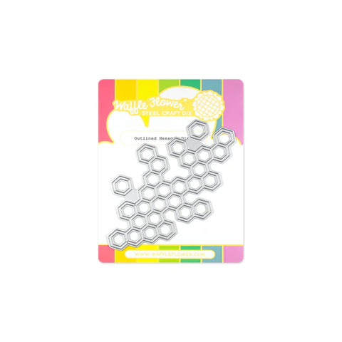 OUTLINED HEXAGONS