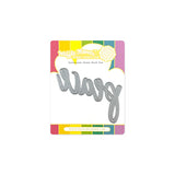 OVERSIZED PEACE WORD