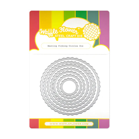 NESTING PINKING CIRCLES