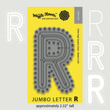JUMBO LETTER R