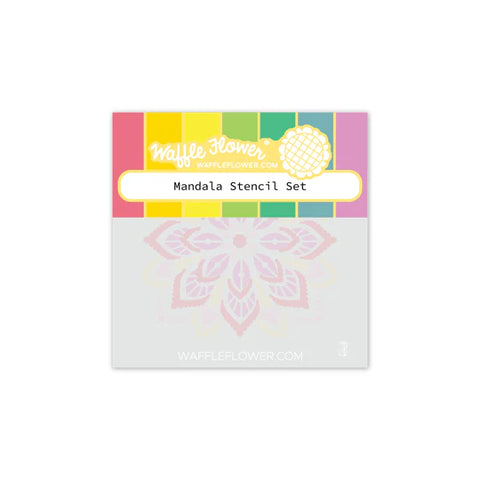 MANDALA STENCIL QUAD