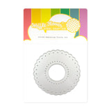 DOTTED RADIATING CIRCLE