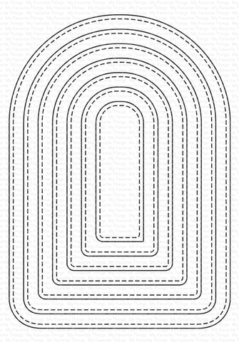 STITCHED ROUNDED ARCH STAX