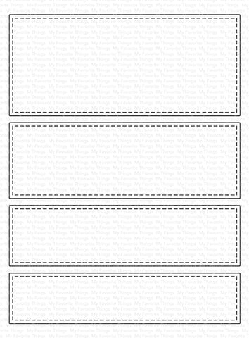 HORIZONTAL STITCHED STRIPS