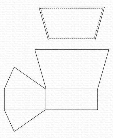 TRAPEZOID TREAT BOX