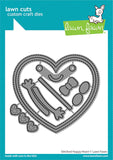 STITCHED HAPPY HEART