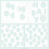 BUNCH OF BALLOONS STENCIL PACK (F24)