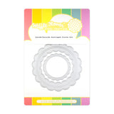 INSIDE / OUTSIDE SCALLOPED CIRCLE