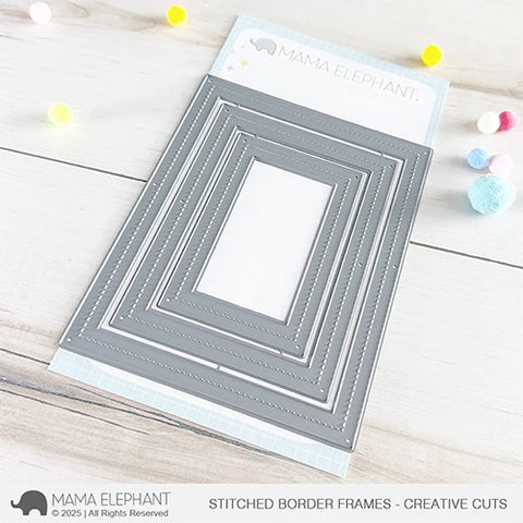 STITCHED BORDER FRAMES - CC