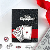 Aces - 3D Embossing Folder