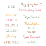 Perfect Match 4x5 Stamp Set