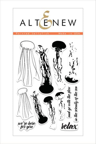 PAINTED JELLYFISH STAMP SET