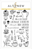 TEA TIME STAMP SET