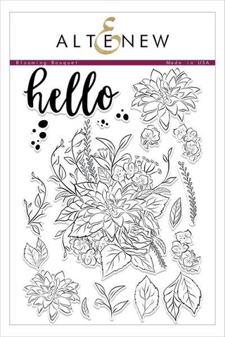 BLOOMING BOUQUET STAMP SET