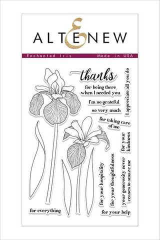 ENCHANTED IRIS STAMP SET