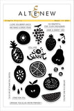 SIMPLE FRUITS STAMP SET