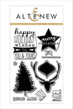 FESTIVE SILHOUETTES STAMP SET