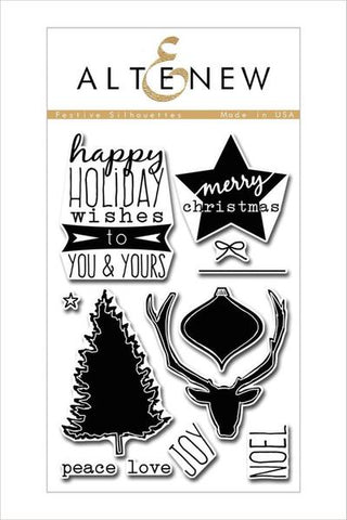 FESTIVE SILHOUETTES STAMP SET
