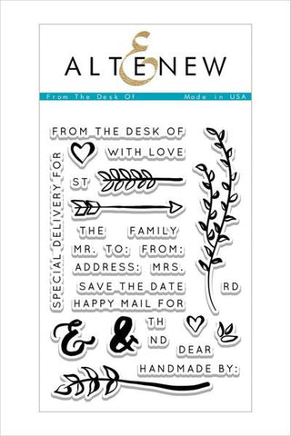 FROM THE DESK OF STAMP SET