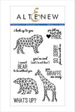 GEOMETRIC MENAGERIE STAMP SET