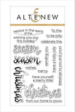 HALFTONE HOLIDAYS STAMP SET