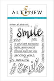 HALFTONE SMILE STAMP SET