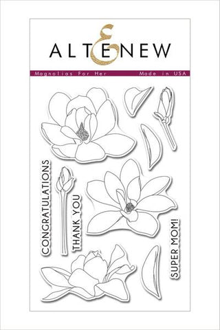 MAGNOLIAS FOR HER STAMP SET