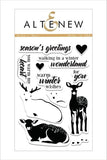 MODERN DEER STAMP SET