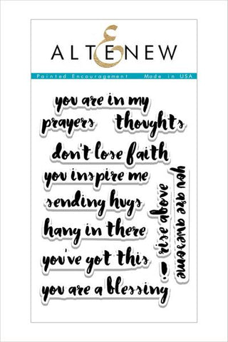 PAINTED ENCOURAGEMENT STAMP SET