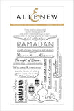 RAMADAN GREETINGS STAMP SET