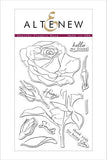 SKETCHY ROSE STAMP SET