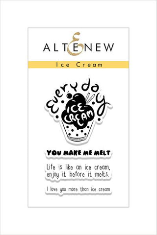 ICE CREAM STAMP SET