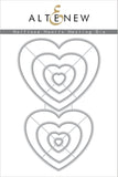 HALFTONE HEARTS NESTING DIE SET