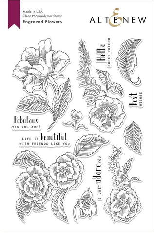 ENGRAVED FLOWERS
