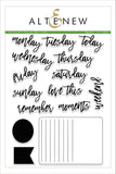 JOURNAL CARD BUILDER STAMP SET