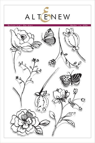 BOTANICAL GARDEN STAMP SET