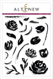 BRUSH ART FLORAL STAMP SET