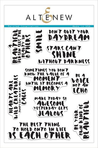 PAINTED INSPIRATION STAMP SET