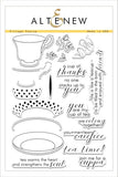 VINTAGE TEACUP STAMP SET