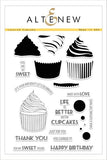 LAYERED CUPCAKE STAMP SET