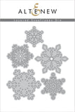 LAYERED SNOWFLAKES